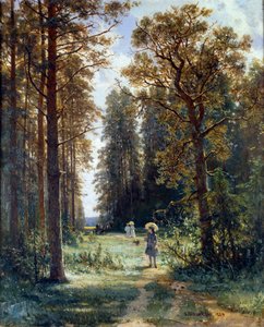 Path through the Woods (1880) by Ivan Ivanovich Shishkin