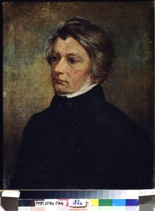 Portrait of the Poet Adam Mickiewicz by Ivan Khrutsky