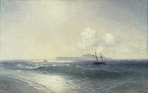 Tallinn Harbour, 1898 by Ivan Konstantinovich Aivazovsky