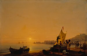 The Bay of Naples, 1844 by Ivan Konstantinovich Aivazovsky