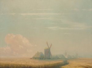 Ukrainian Harvest by Ivan Konstantinovich Aivazovsky