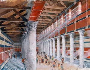 Baths Basilica, Wroxeter Roman City, c1st-3rd Century, 1990-2010