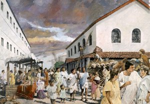 Roman Street Scene, c. 2nd century, 1990-2010