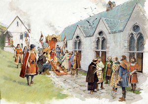 The Island Courtyard of Earl Richard
