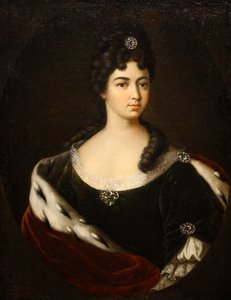 Portrait of Countess Smaragda Maria Cantemir, End of 1710s-Early 1720s by Ivan Nikitich Nikitin