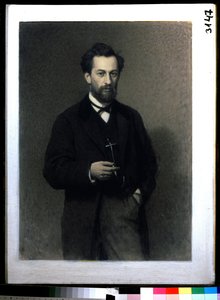 Portrait of the Artist M.K. Clodt by Ivan Nikolaevich Kramskoy