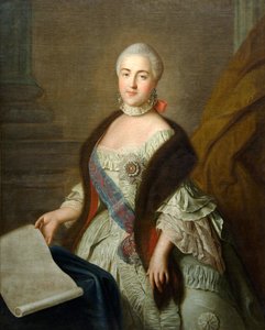 Catherine II as Grand Duchess Ekaterina Alekseyevna, 1762