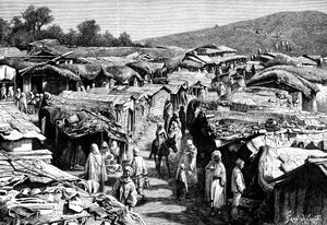 The Beni-Ramasses Quarter, Constantine, Algeria, 1895