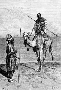 Tuaregs on a journey, North Africa, 1895 by Ivan Pranishnikoff