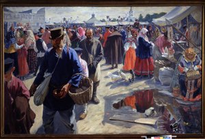A Fair by Ivan Semyonovich Kulikov
