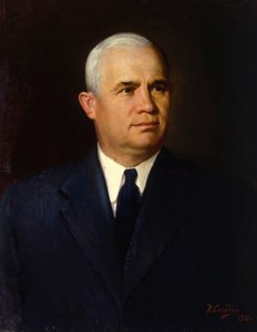 Portrait of the Politician Nikita Sergeyevich Khrushchev