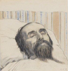 Malevich on His Deathbed