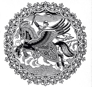 Ilya Muromets by Ivan Yakovlevich Bilibin