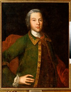 Portrait of the Count P Panin by Ivan Yakovlevich Vishnyakov