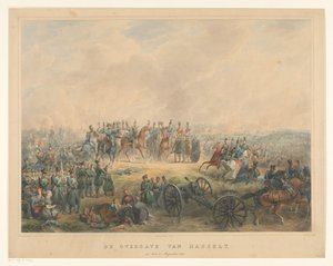 Surrender of Hasselt on August 8, 1831 by Izaak Schouman