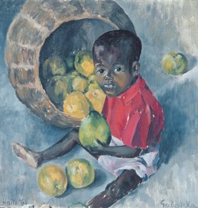 Fito, Twin Son of Abel, Haiti, 1961 by Izabella Godlewska de Aranda