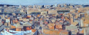 Rome, View from the Spanish Academy on the Gianicolo, 1968 by Izabella Godlewska de Aranda