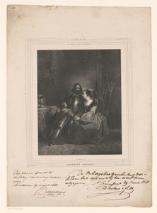 Albrecht Beiling Bids Farewell to Wife and Child