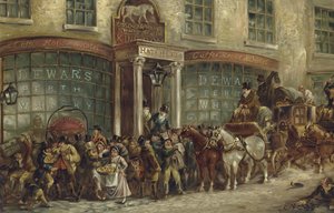 White Horse Cellar Hatchetts, Piccadilly, London by J.C. Maggs