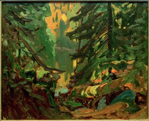 Near Montreal Lake, Algoma by J.E.H. MacDonald