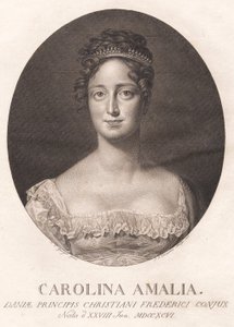 Caroline Amalie by J.F. Clemens