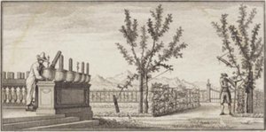 Garden at Genthod by J.F. Clemens