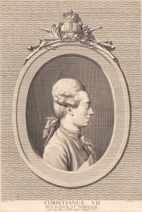 King Christian VII by J.F. Clemens