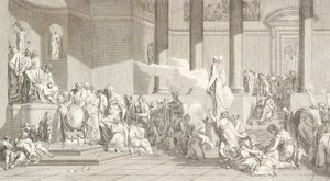 Drawing of the Athenian Youth by J.F. Clemens