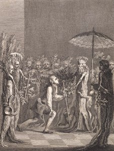 Niels Klim Bows to the Prince of the Potuans by J.F. Clemens