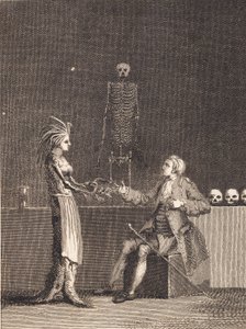 Niels Klim in the Anatomy Chamber by J.F. Clemens