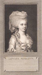 Portrait of Princess Louise Augusta