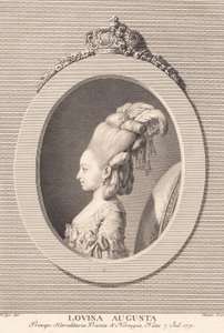 Princess Louisa Augusta by J.F. Clemens