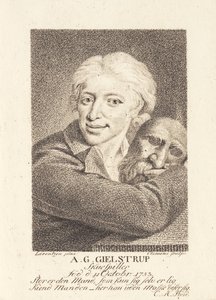 The Actor Adam Gottlob Gielstrup (1753-1830) by J.F. Clemens