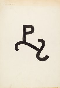 Cattle Brand, c. 1936 by J.Henry Marley