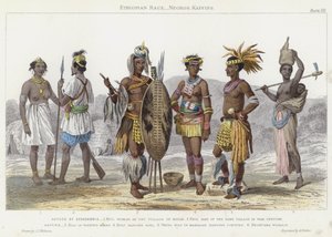 Ethiopian Race, Negros, Kaffirs