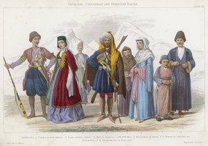 Georgian, Circassian and Armenian Races