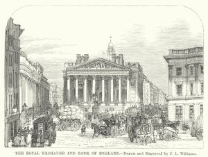 The Royal Exchange and Bank of England