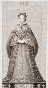 Queen Mary (1516-58) from 