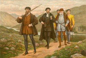 John Knox Bearing the Sword Before George Wishart, After the Attempted Assassination at Dundee
