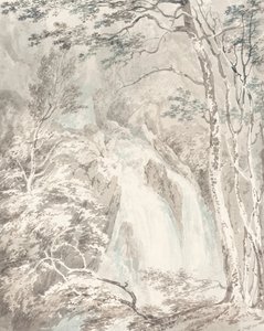 A Waterfall, 1795-1796 by Joseph Mallord William Turner
