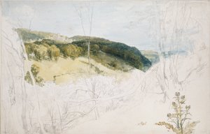 Distant View of Lowther Castle Park Scene