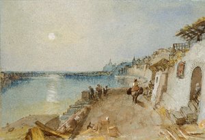 Rietz, near Saumur, c1830 by Joseph Mallord William Turner