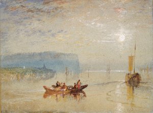 Scene on the Loire, near the Coteaux de Mauves, c1830 by Joseph Mallord William Turner