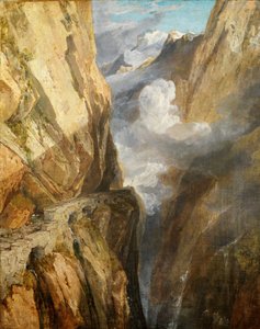 The Pass of Saint Gotthard, Switzerland