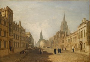 View of the High Street, Oxford