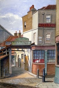 Bell Tavern, Addle Hill, London, 1868 by JT Wilson