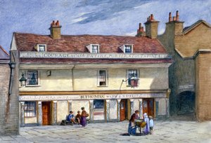 The Ship Aground Public House, Wolseley Street, Bermondsey, London, c. 1875 by JT Wilson