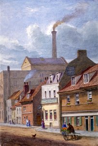 The White Hart Inn, High Street, Shadwell, London by JT Wilson