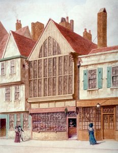View of Trinity Hall, Aldersgate Street, City of London, 1780 by JT Wilson