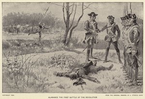 Alamance the First Battle of the Revolution